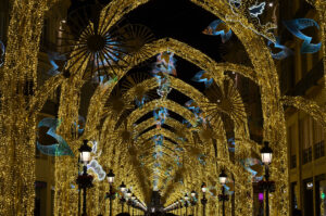 calle Larios luces de navidad
