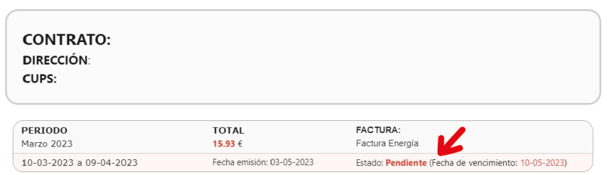 pagar factura chc 2